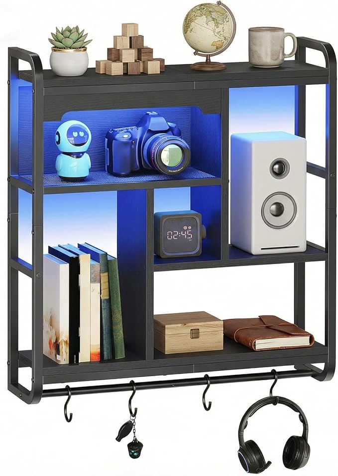 HOOBRO Gaming Floating Shelves