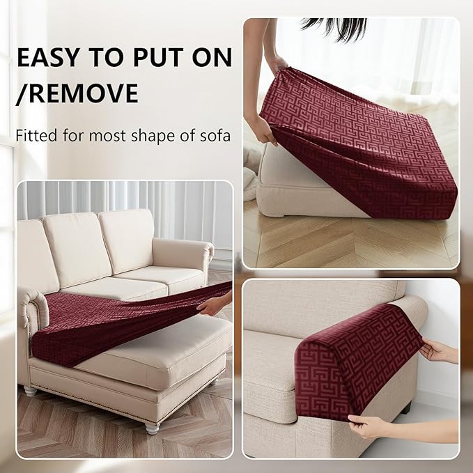 UNBBRRL Stretch Couch Cushion Cover