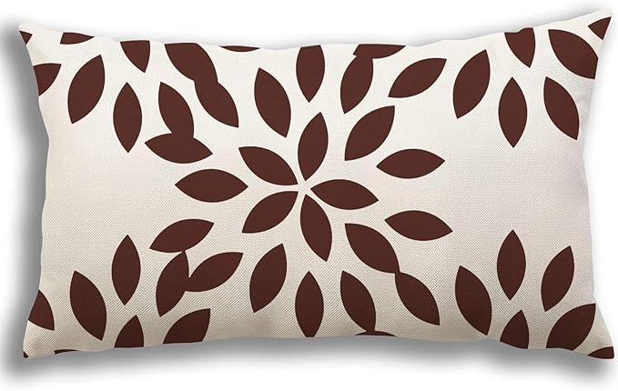 YCOLL Pillow Covers 12x20 Set of 4, Modern Sofa Throw Pillow Cover, Decorative