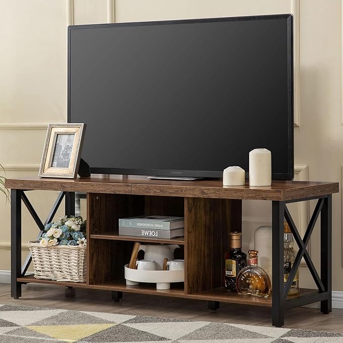GAZHOME TV Stand for TV up to 65 Inches, TV Cabinet