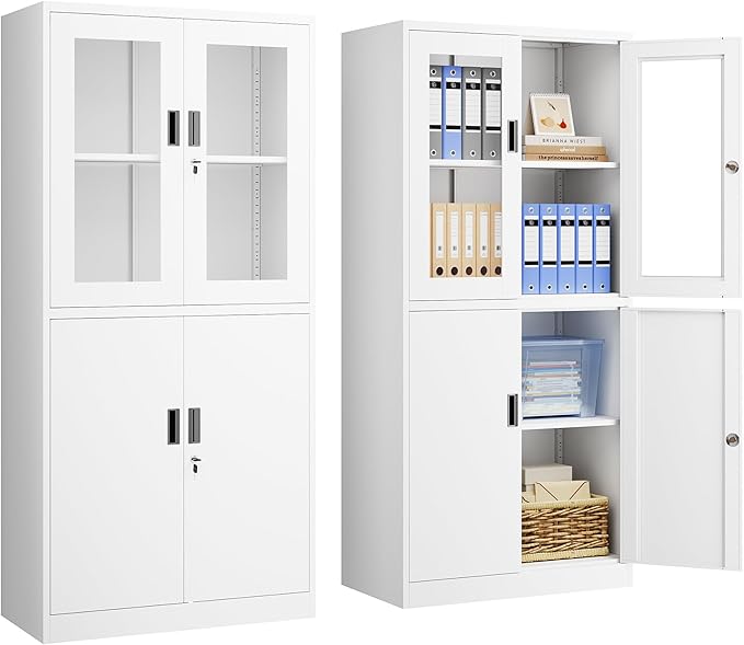 PEUKC Display Storage Cabinet