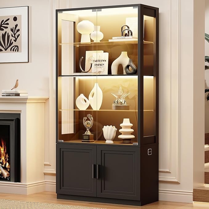 BROTTAR 67" Display Cabinet