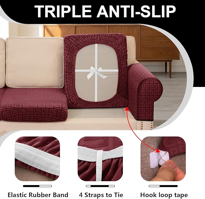 UNBBRRL Stretch Couch Cushion Cover