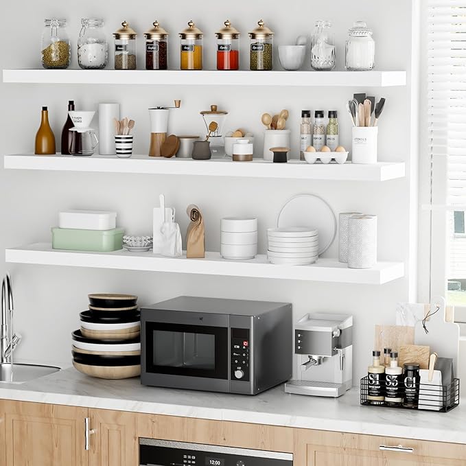 Fun Memories 55 Inch Floating Shelves