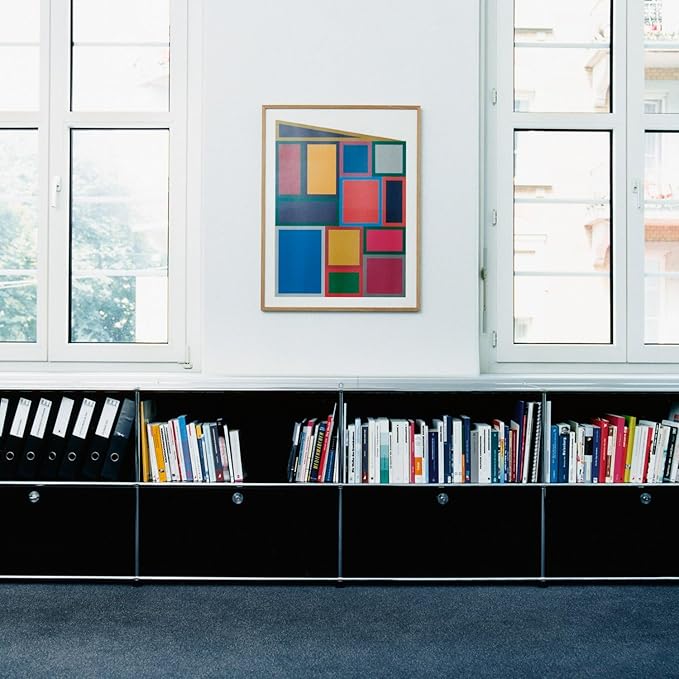 Modern Storage Cabinet Versatile Free-Standing Organizer