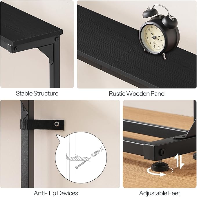 HOOBRO Narrow Console Table