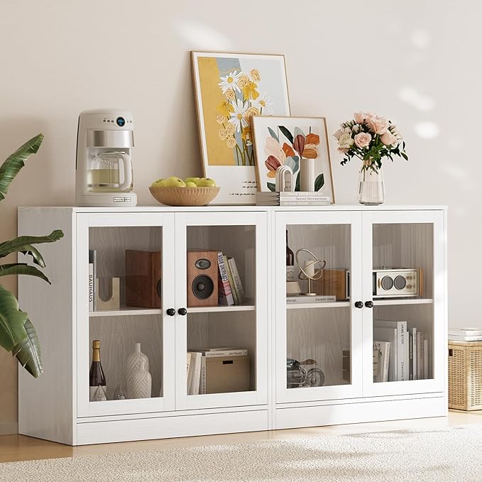 TUSY 71" TV Stand Storage Set