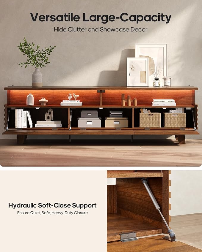 HAUOMS 70.9”TV Stand for Living Room