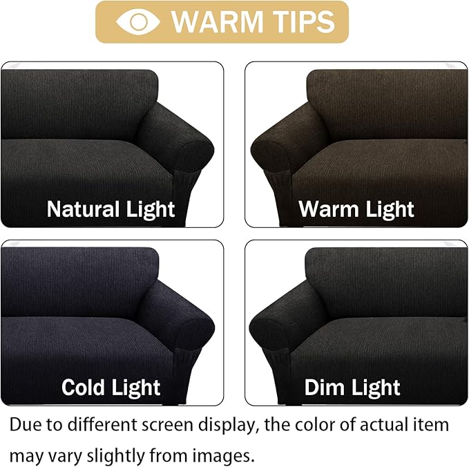 Armchair Slipcover with 1 Pillow Cover