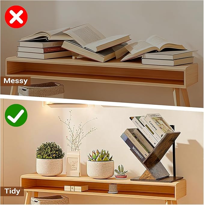 3-Tier Tree Book Shelves for Wall, Small Wall Mounted Shelves, Unique Hanging