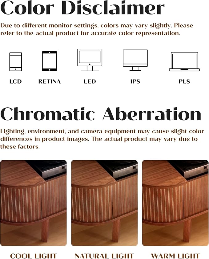 Fluted Oval Lift Top Coffee Table