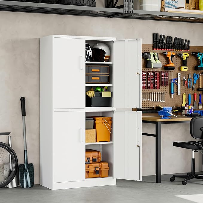 Yizosh Metal Storage Locking Cabinet