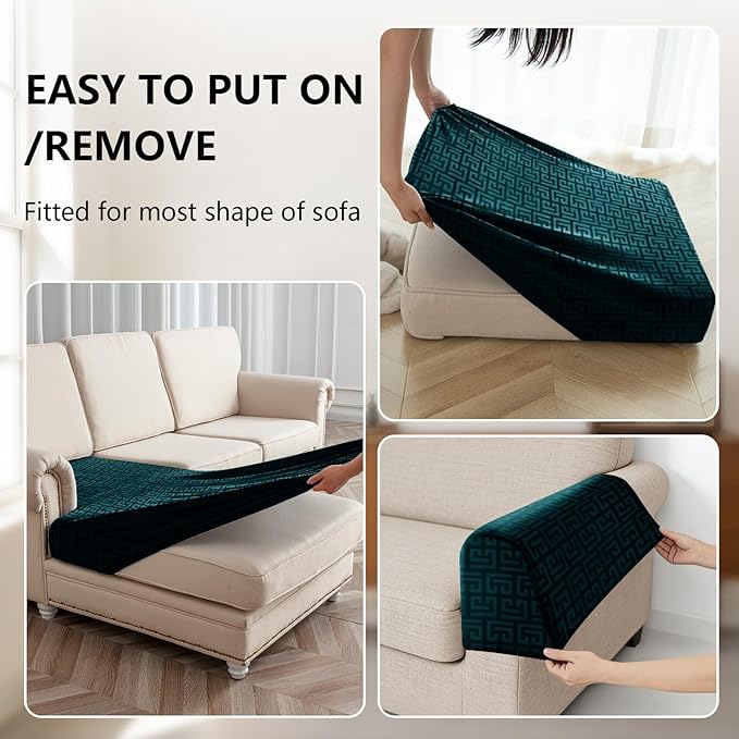UNBBRRL Stretch Couch Backrest Cushion Cover