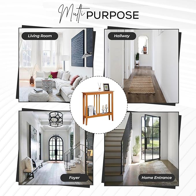 Kings Brand Furniture Narrow Console Table