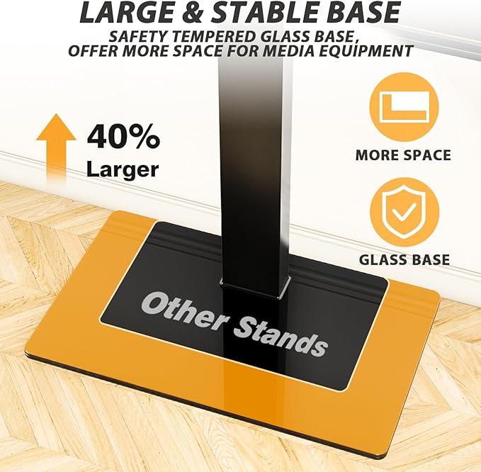 TAVR Universal Floor TV Stand Base