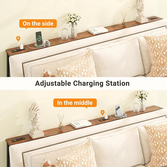 ELYKEN 2 Pack 5.9" Narrow Console Sofa Table