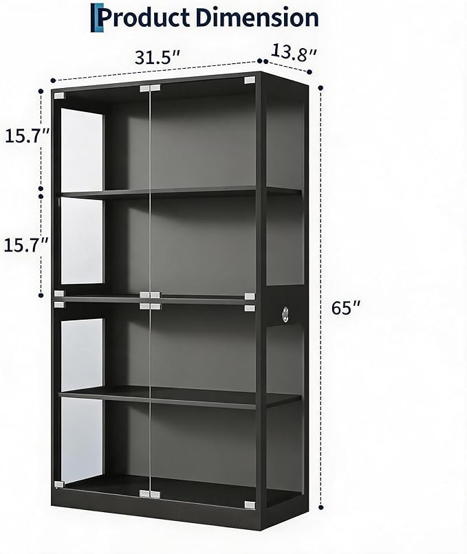 GarveeHome Display Cabinet