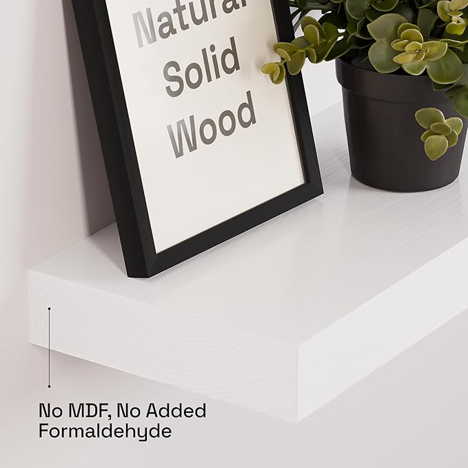 BAOBAB WORKSHOP Solid Wood Floating Shelves