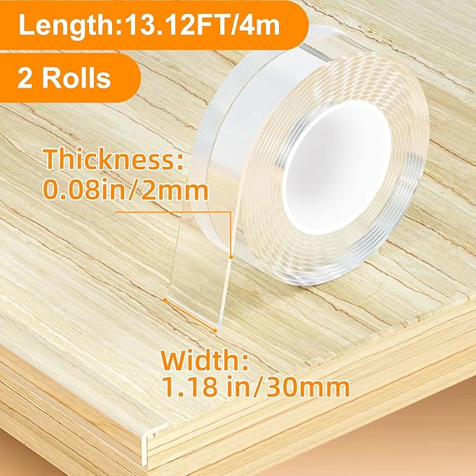 2 Rolls Clear Soft Corner Protectors