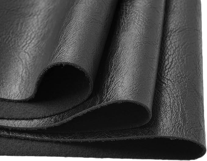 Wento Thick 3 Yard Faux Leather Fabric Soft Skin Grain PU Leather Fabric
