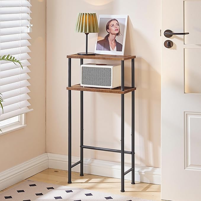 HOOBRO Narrow Console Table Set of 2