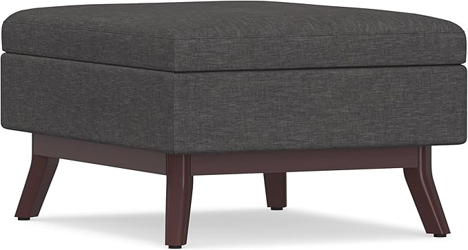 SIMPLIHOME Owen Coffee Table Storage Ottoman