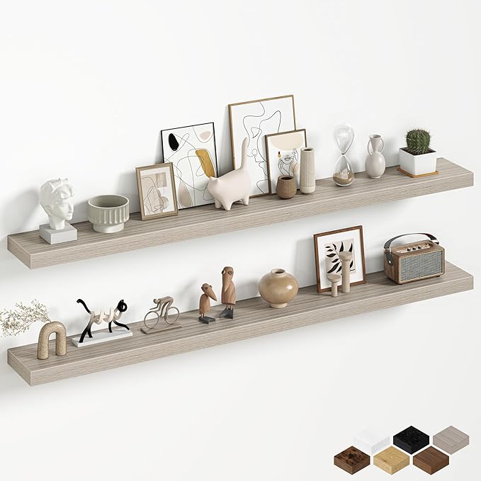 Fun Memories 55 Inch Floating Shelves