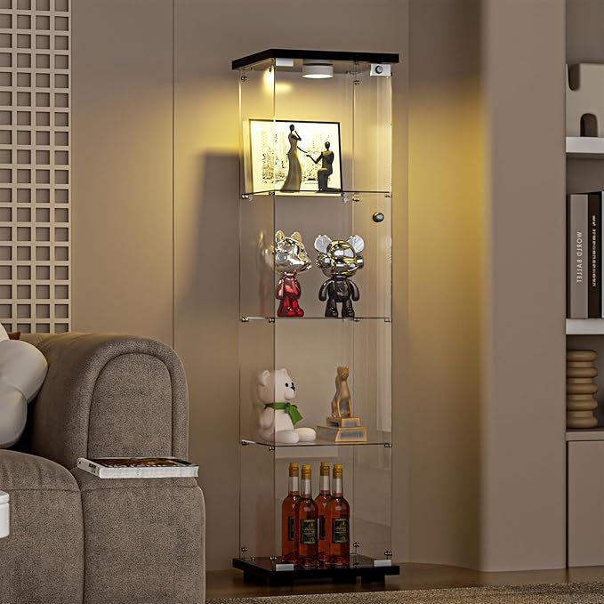 FANYUSHOW Glass Display Cabinet