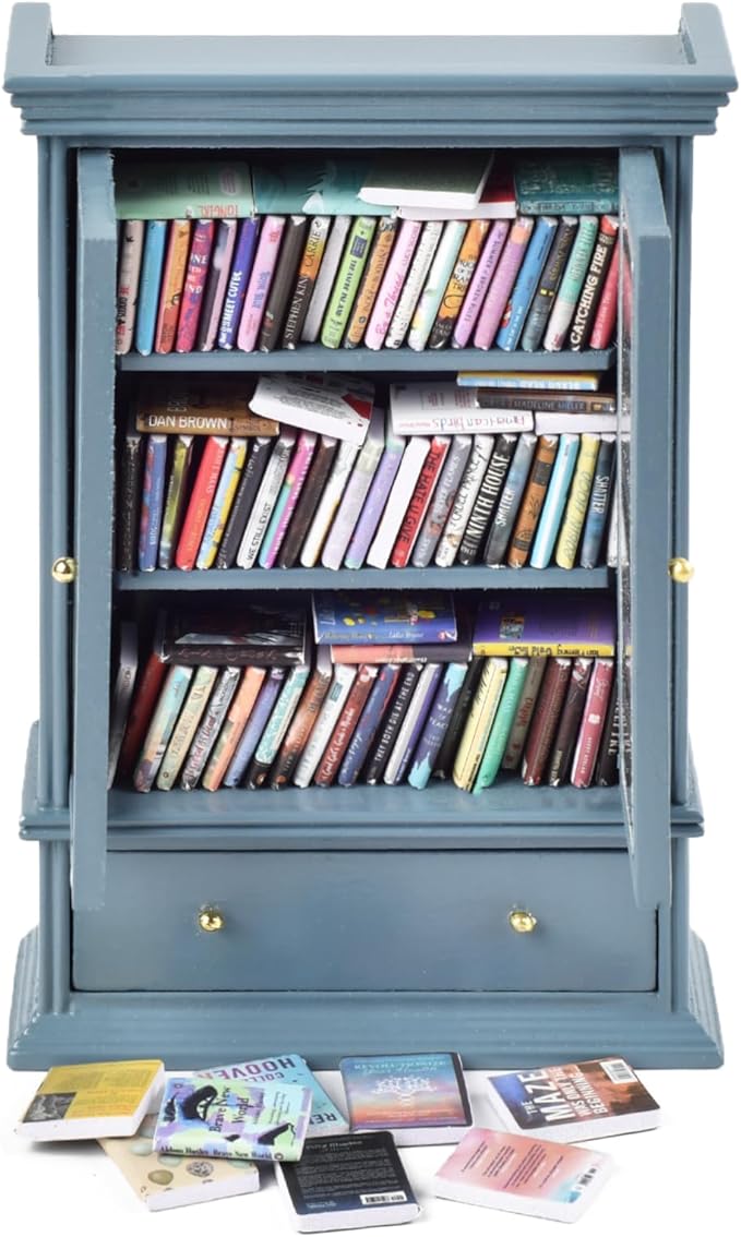 Anxiety Bookshelves, Anxiety Bookshelf, Handcrafted Mini Bookshelf