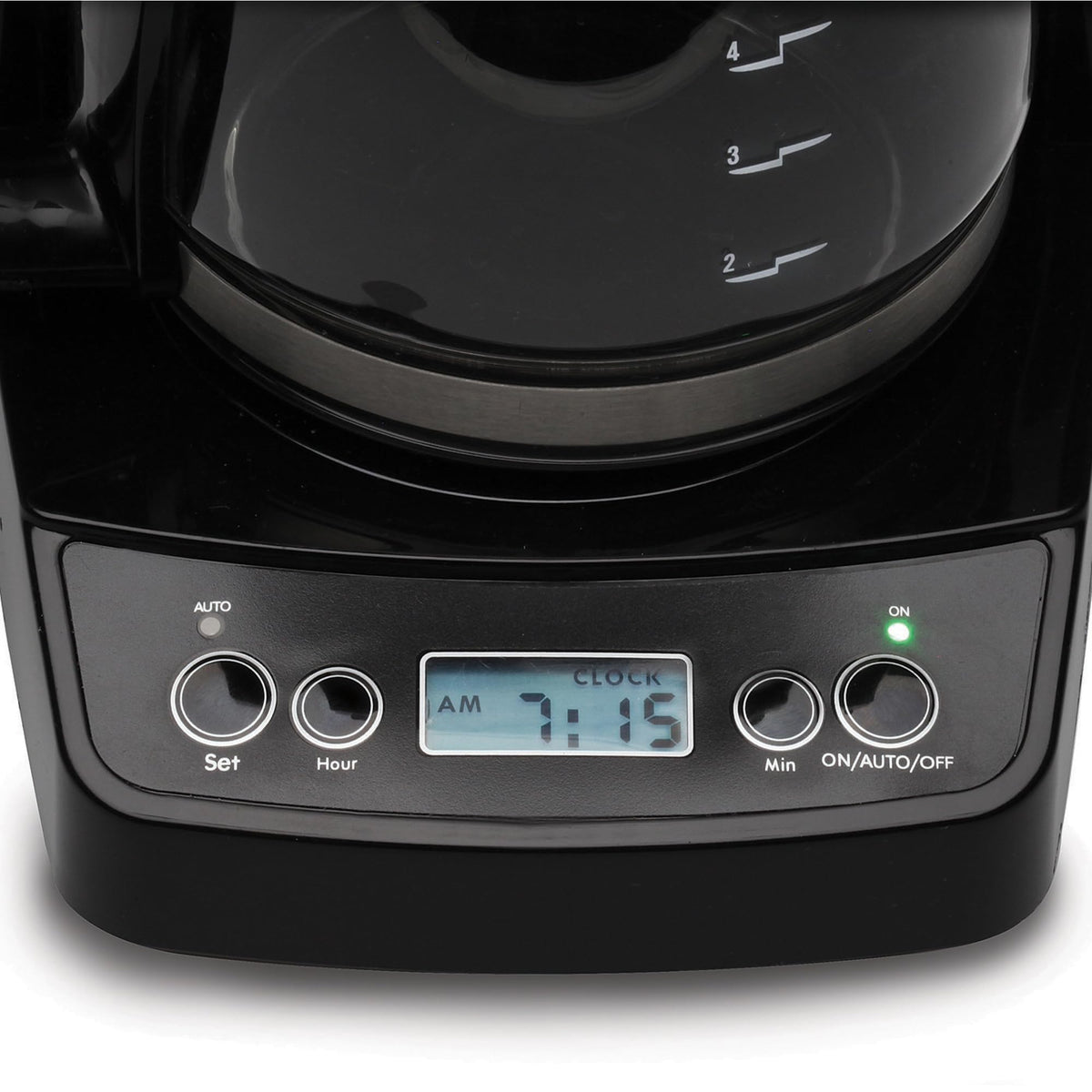 Capresso 5-Cup Mini Drip Coffee Maker, Black and Stainless Steel