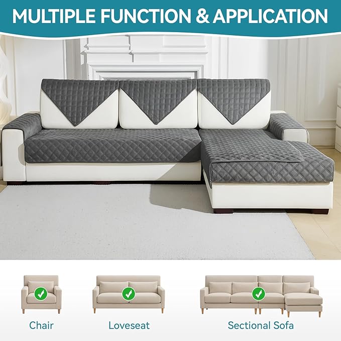 Deep Dream Armrest Covers, Sectional Couch Covers, Sofa Cover, Backrest Covers