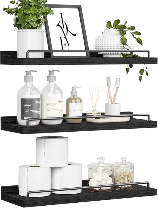 RYOFOBETTO Floating Shelves for Wall Decor Bathroom Shelves Over Toilet