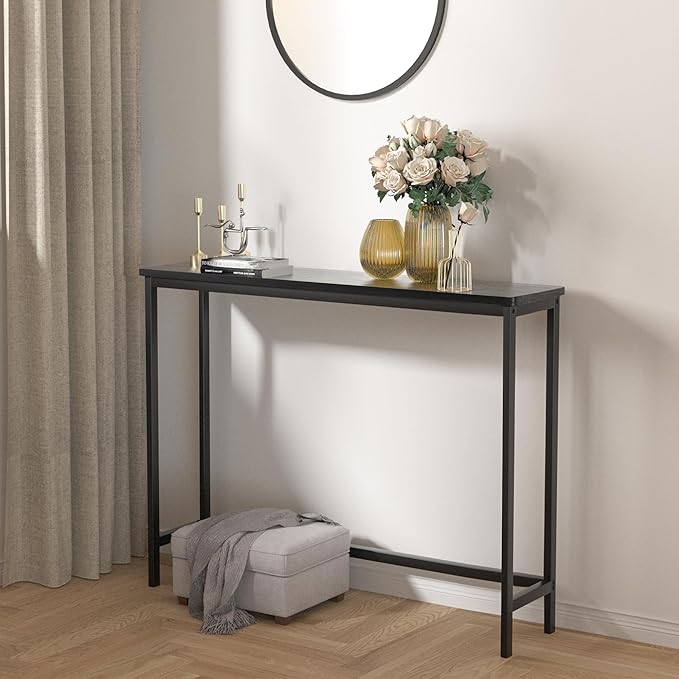 VASMIA Console Table, Entryway Table, Narrow Sofa Table, Living Room