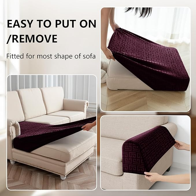 UNBBRRL Stretch Couch Cushion Cover