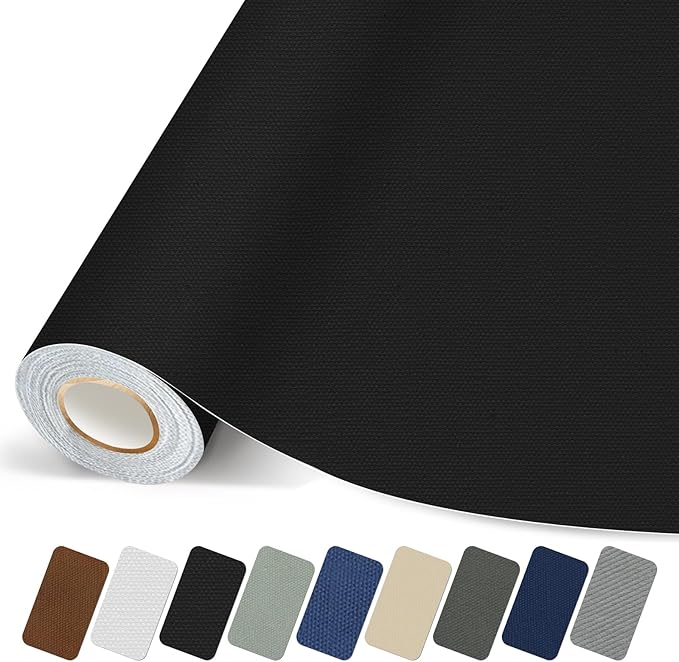 Canvas Repair Patch, 17X158 Inch Strong Sticky Fabric Repair Tape,