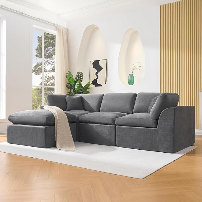 Garvee Modular Sectional Sofa, Sectional Couches