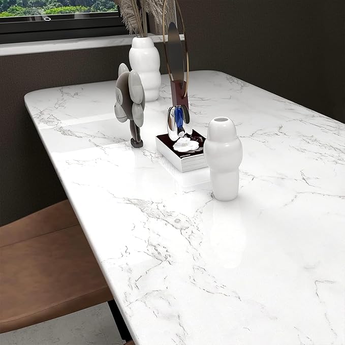 practicalWs Peel and Stick Marble Wallpaper 15.7'' x 236.2'' Marble Contact
