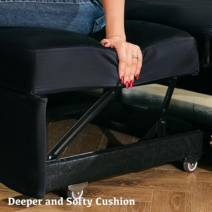 Belffin Modular Sectional Sleeper Sofa Bed