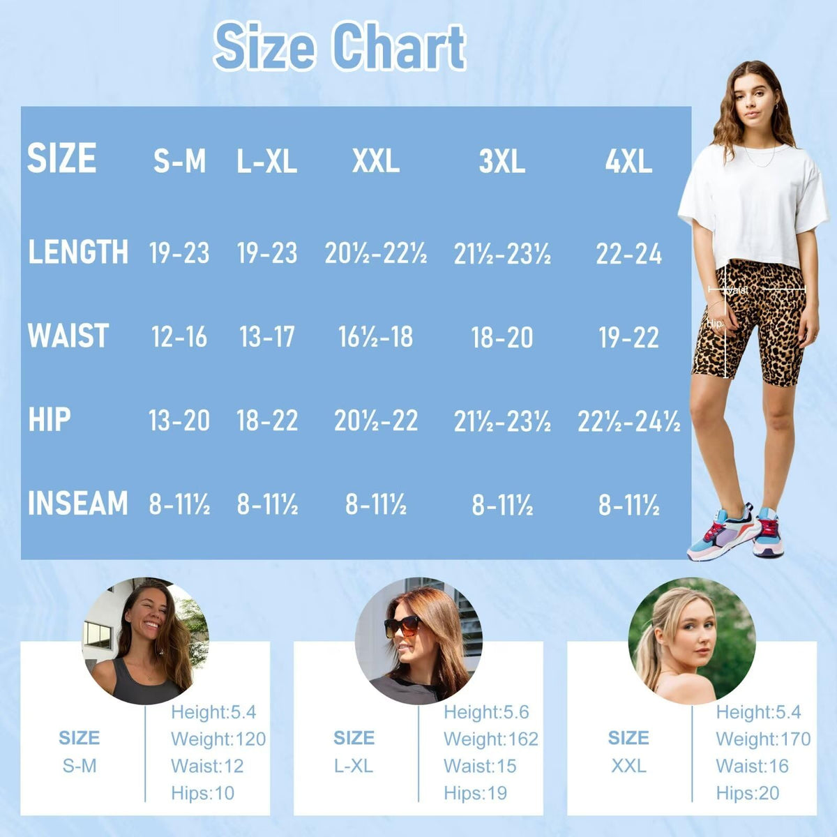 5 Pack Biker Shorts with Pockets for Women - 8" High Waist Spandex Workout Yoga Running Athletic (Black/Light Grey/Blue/Ins Green/Pink-Pockets,ONE)