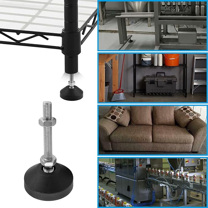 Luomorgo 4 Pcs M8 Leveling Feet