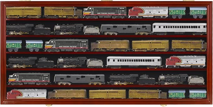 DisplayGifts Block Toy Minifigures Miniatures Display Case Frame Wall Cabinet
