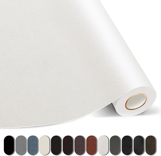 Kangshoon Leather Repair Patches, 17X79 Inch Self-Adhesive Leather Repair Tape