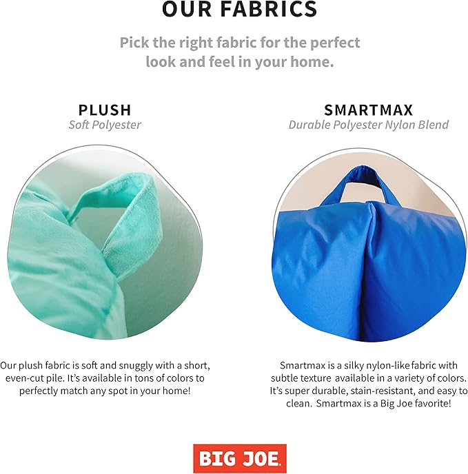 Big Joe Milano Beanbag Chair Red Smartmax