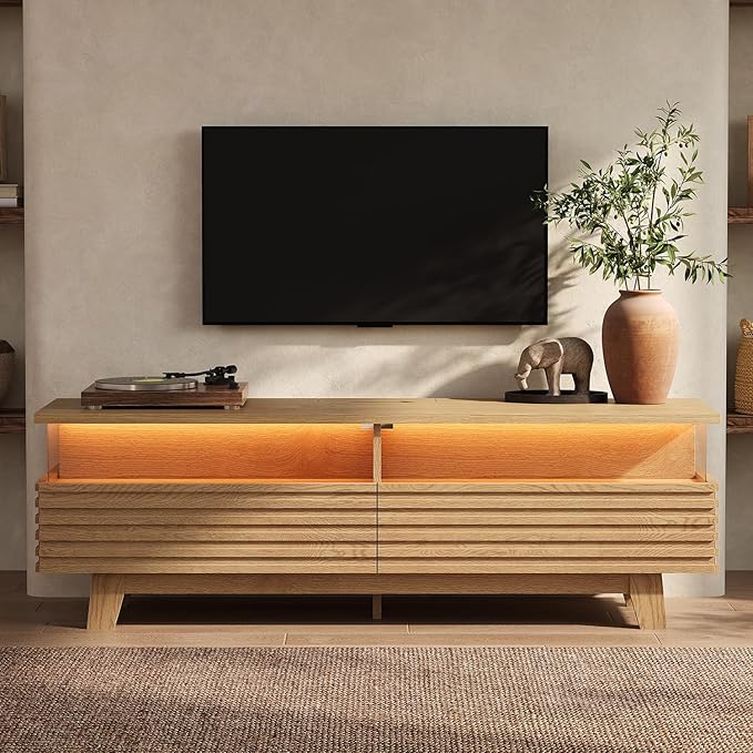HAUOMS 59" TV Stand for Living Room