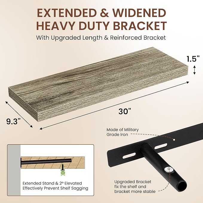 Dreamland 30 Inches Floating Shelves