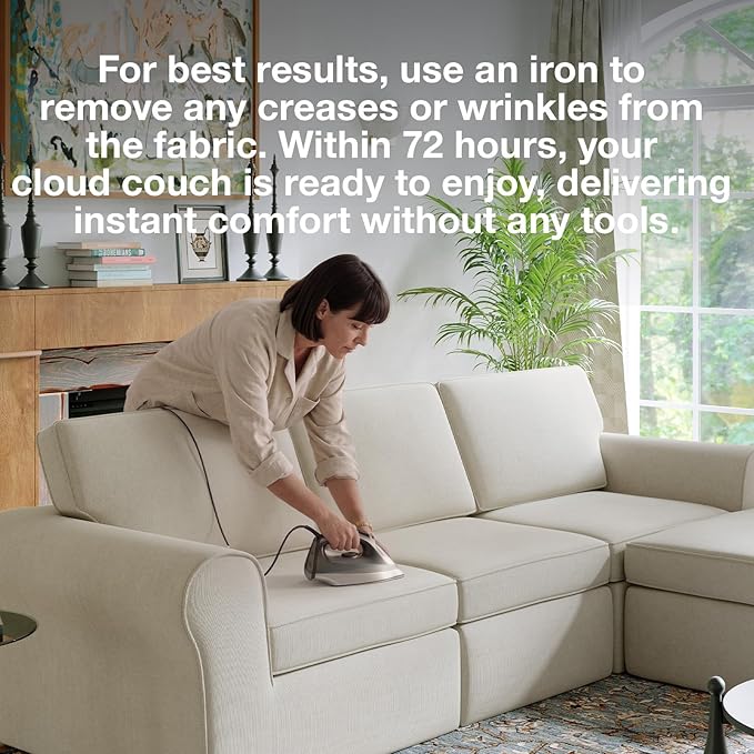 Novilla 138" Modular Sectional Sofa, Modular Sectional Couches