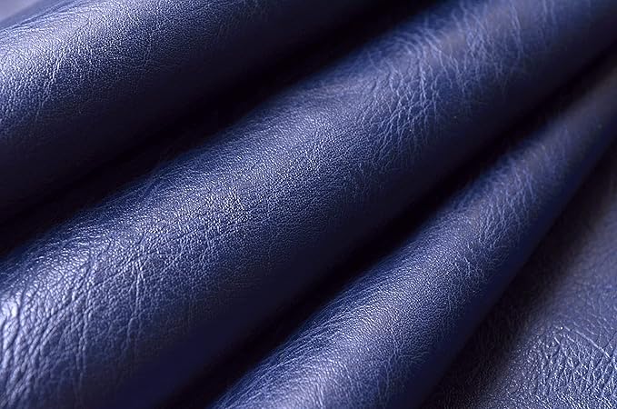 Wento Thick 2 Yard Faux Leather Fabric Soft Skin Grain PU Leather