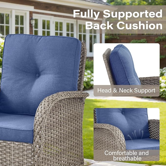 Belord 5 Pieces Patio Furniture Set