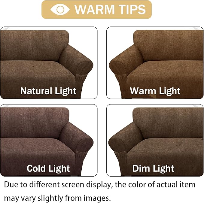 Armchair Slipcover with 1 Pillow Cover