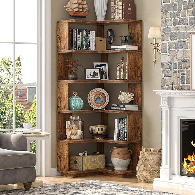 Armocity Corner Book Shelf